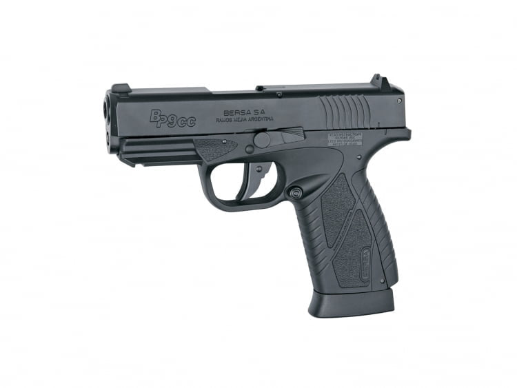 Pistola BERSA BP9CC Blowback - 4,5 mm Co2 Bbs Acero ASG17301 - Espadas y Más