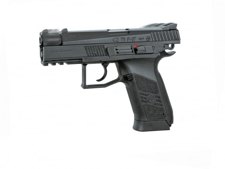 Pistola CZ 75 P-07 DUTY Blowback - 4,5 mm Co2 Bbs Acero ASG16728 - Espadas y Más