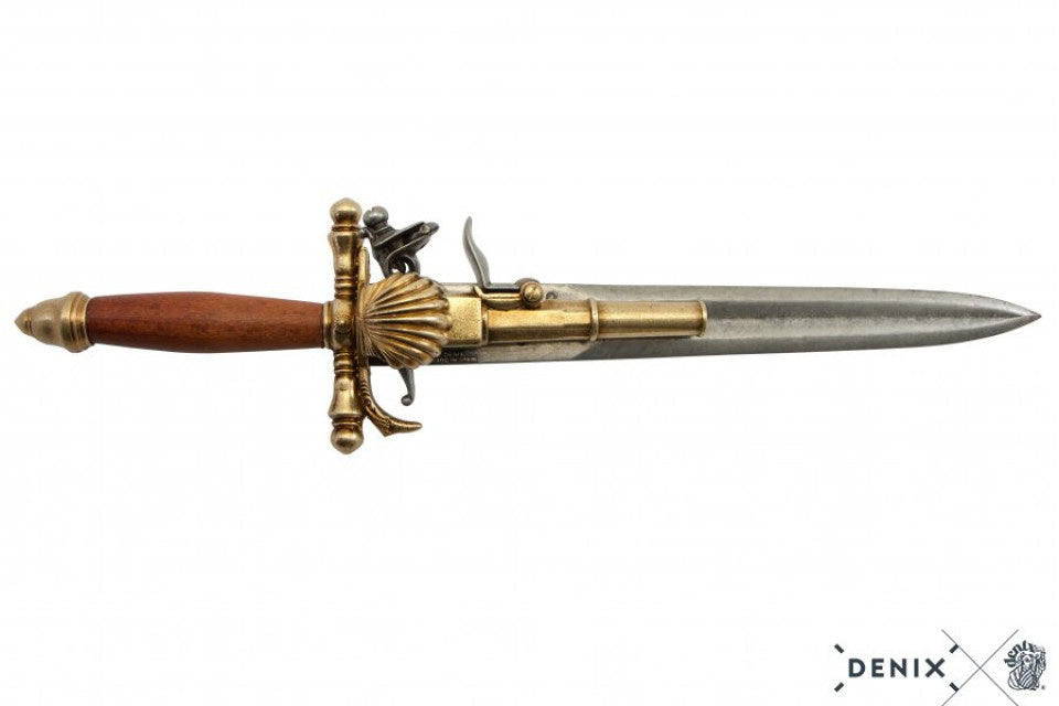 Imagen de Pistola de chispa/ cuchillo Francia siglo XVIII de Assassin`s Creed 4 88544 parte de nuestra colección en Espadas y más, sitio oficial.
