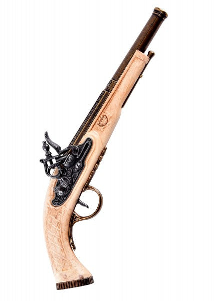 Imagen de Pistola inglesa del castillo de piedra, Hadley 1760, marfil, réplica 2347110613 parte de nuestra colección en Espadas y más, sitio oficial.