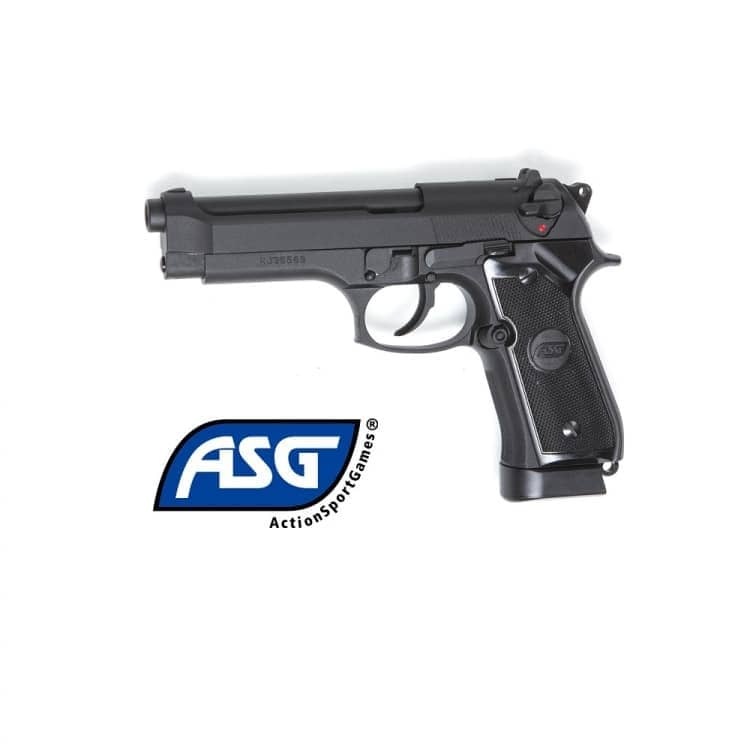 Imagen de Pistola X9 CLASSIC Blowback - 4,5 mm Co2 Bbs Acero ASG18526 parte de nuestra colección en Espadas y más, sitio oficial.