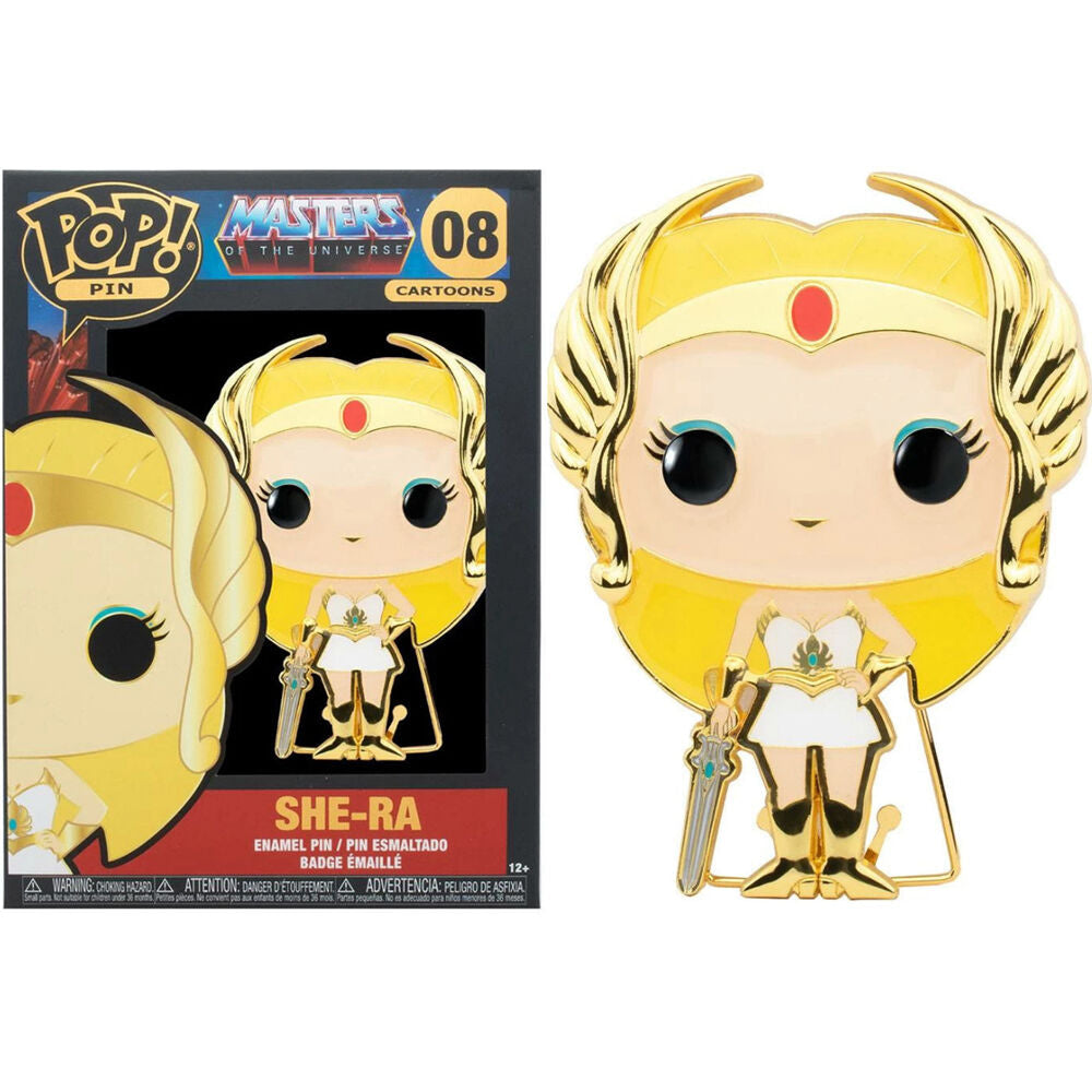 Imagen de POP Pin Masters del Universo She-Ra 10cm parte de nuestra colección en Espadas y más, sitio oficial.