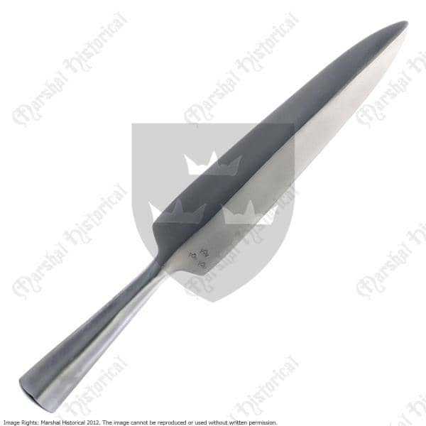 Punta de lanza 28cm acero- S. XIII - Espadas y Más