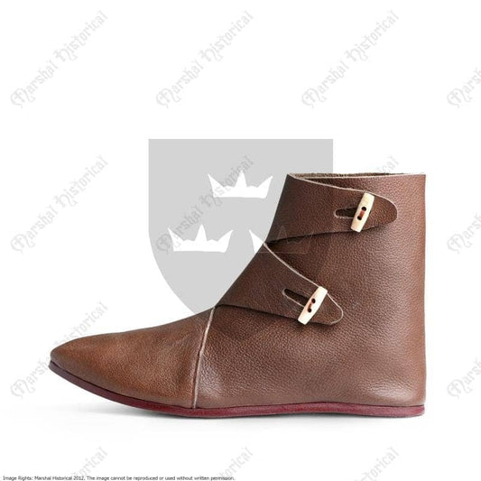 Bota alta medieval vikinga "Jorvik", Cuero medieval - Espadas y Más
