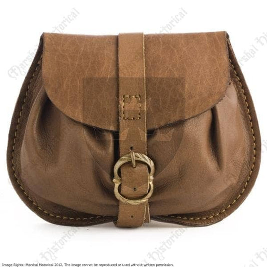 Bolsa pequeña Cuero S. XVI-XVII - Espadas y Más