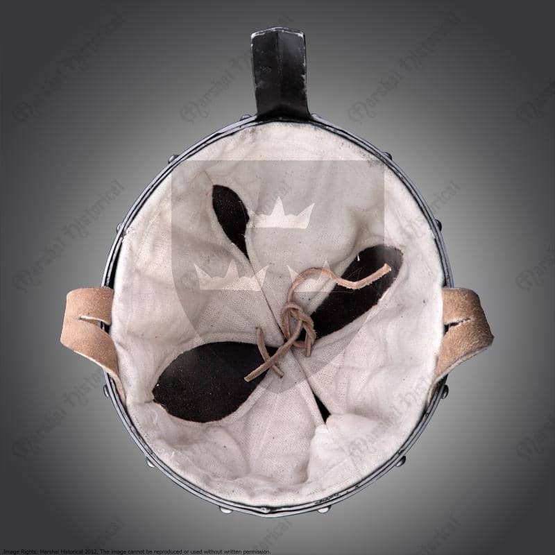 Capacete frigio con nasal, acero 2mm - Espadas y Más