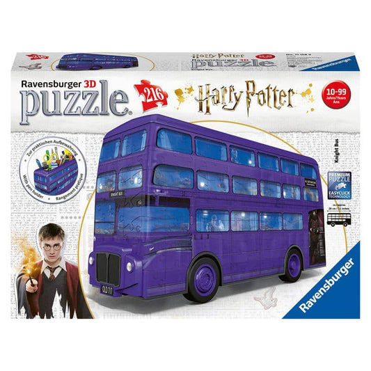 Puzzle 3D Autobus Noctambulo Harry Potter 216pzs - Espadas y Más
