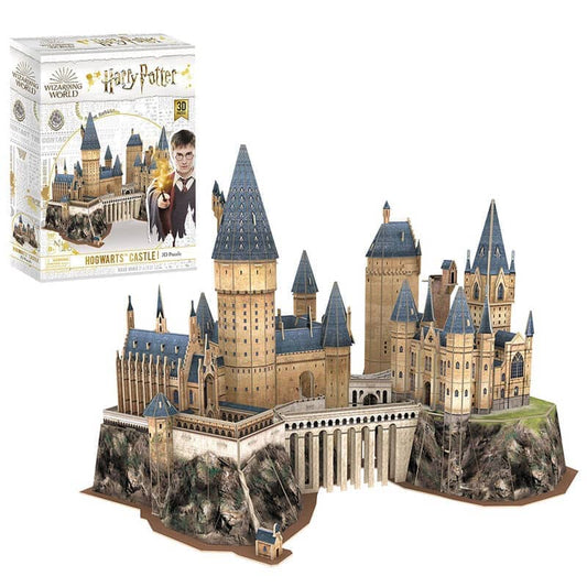 Puzzle 3D Castillo de Hogwarts Harry Potter - Espadas y Más