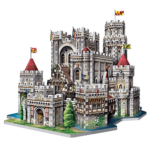 Puzzle 3D Wrebbit Camelot - El Rey Arturo W3D2016 - Espadas y Más