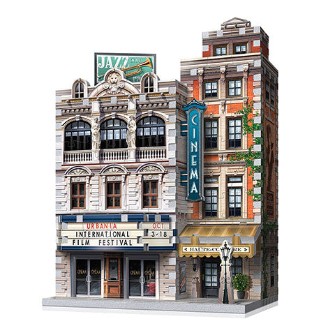 Imagen de Puzzle 3D Wrebbit Cinema - Urbania W3D0502 parte de nuestra colección en Espadas y más, sitio oficial.