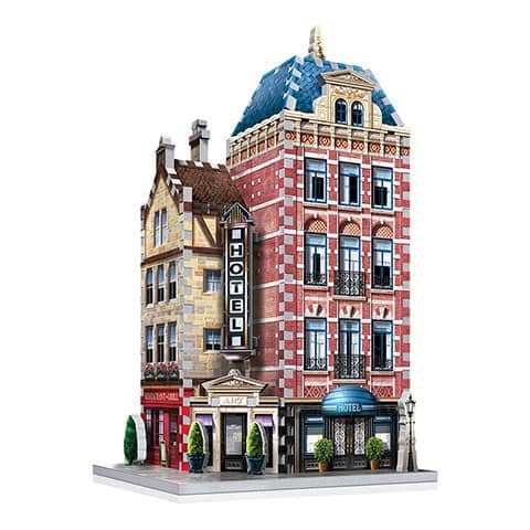 Imagen de Puzzle 3D Wrebbit Hotel - Urbania W3D0501 parte de nuestra colección en Espadas y más, sitio oficial.