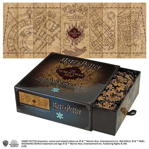 Set de regalo Harry Potter - Mapa del Merodeador