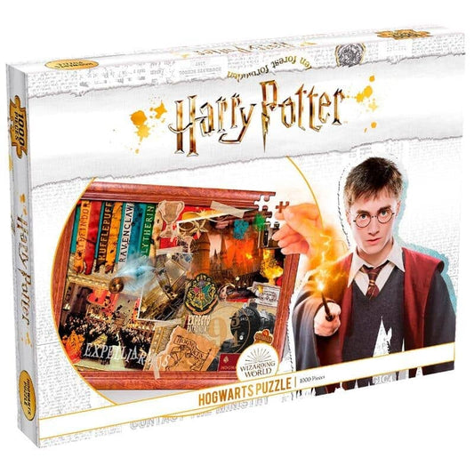 Puzzle Hogwarts Harry Potter 1000pzs - Espadas y Más