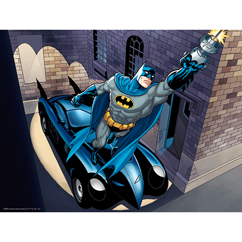 Puzzle lenticular Batmobile Batman DC Comics 500pzs - Espadas y Más