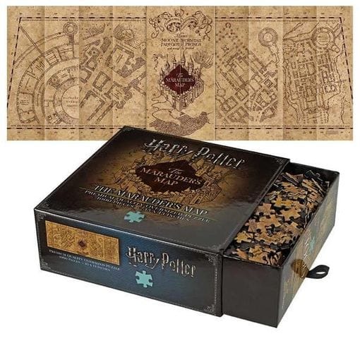 Imagen de Puzzle Mapa del Merodeador Harry Potter 1000pz parte de nuestra colección en Espadas y más, sitio oficial.