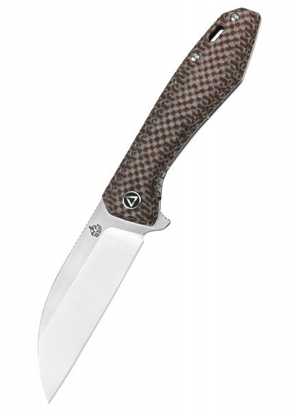 Pelícano, hoja de satén, mango Micarta Varios QS118-A2 - Espadas y Más