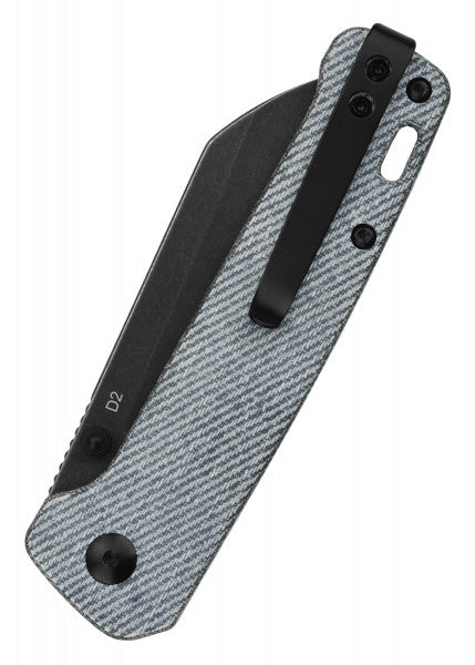 Navaja de bolsillo Pingüino, hoja de satén D2 varios colores QS130 - Espadas y Más