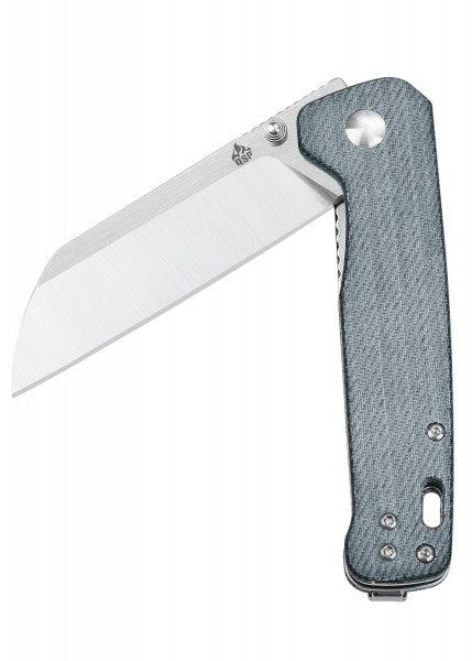 Navaja de bolsillo Pingüino, hoja de satén D2 varios colores QS130 - Espadas y Más