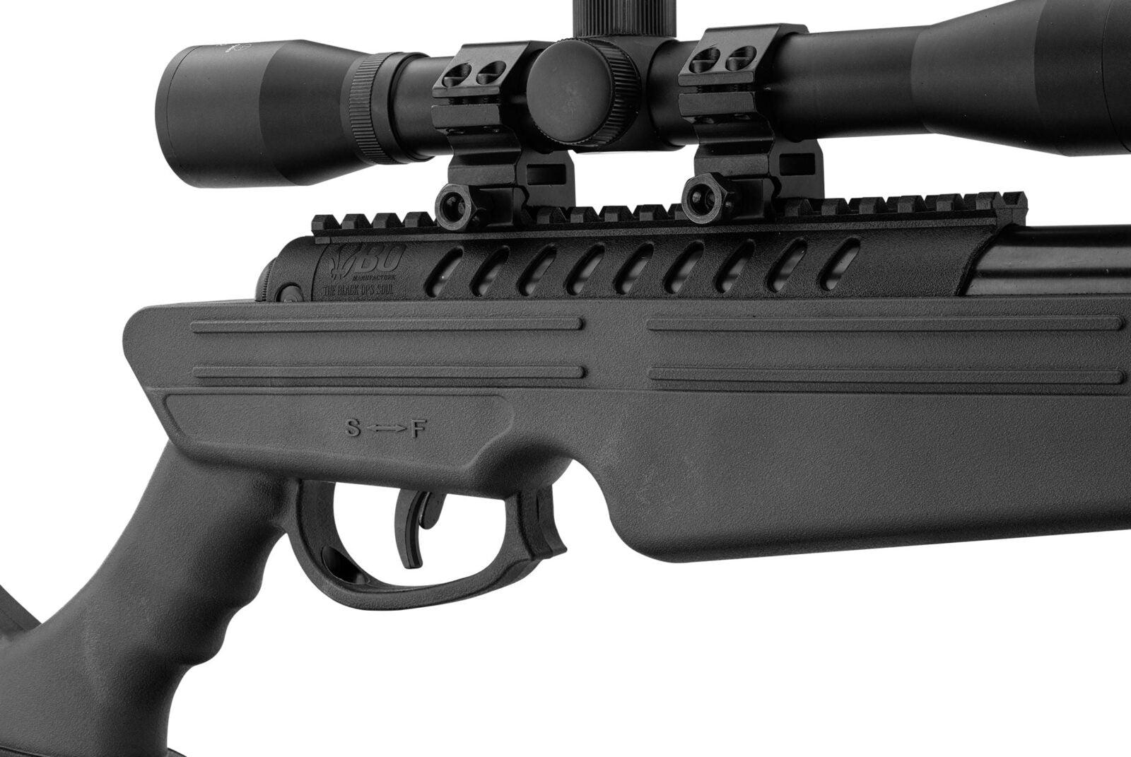 Carabina Rifle Quantico Air Black Ops 4.5 mm - Espadas y Más