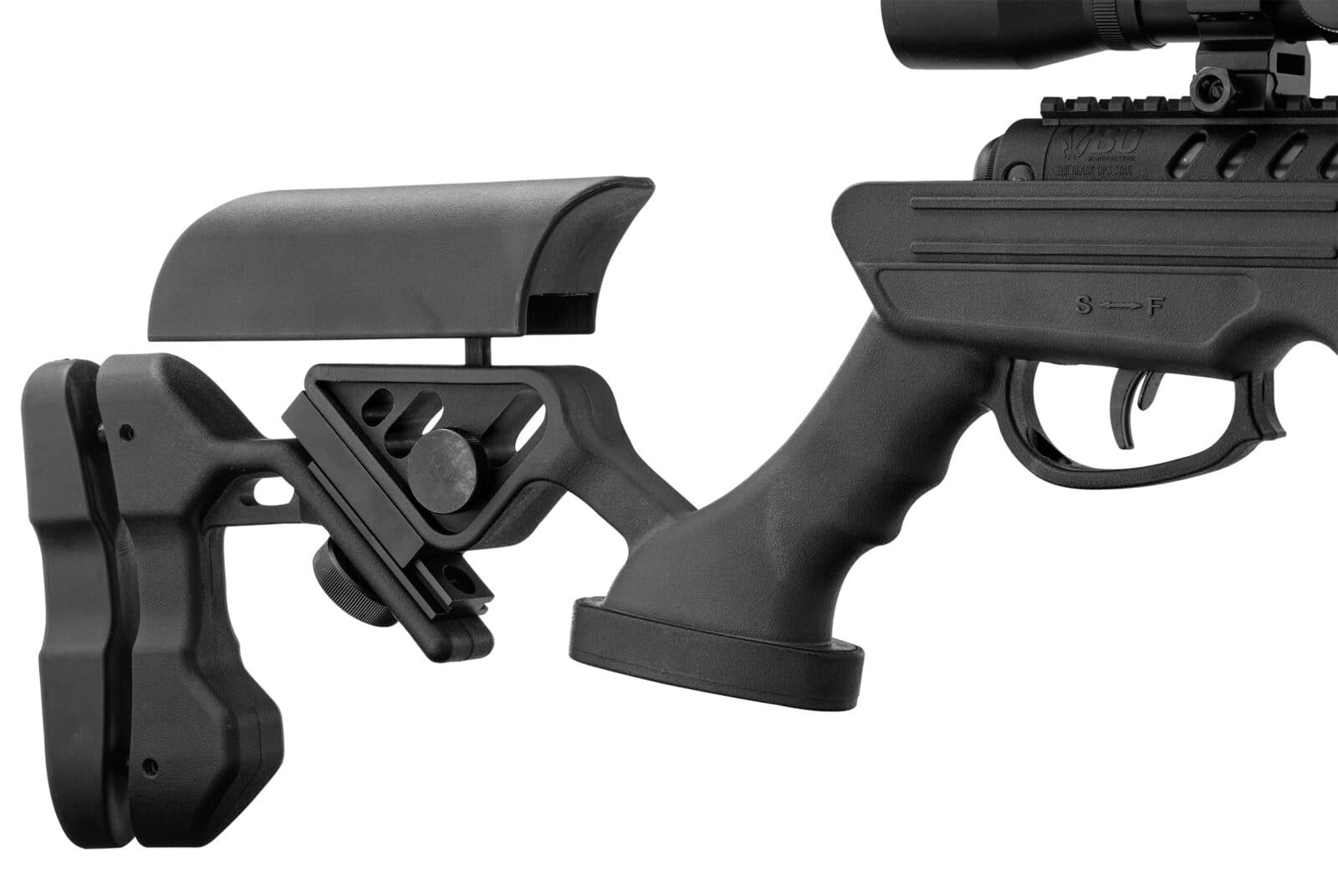 Carabina Rifle Quantico Air Black Ops 4.5 mm - Espadas y Más