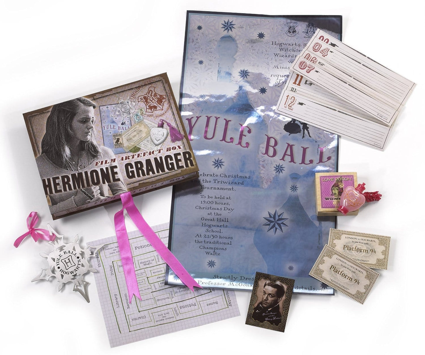 Caja de recuerdos de Hermione Harry Potter NN7431 - Espadas y Más