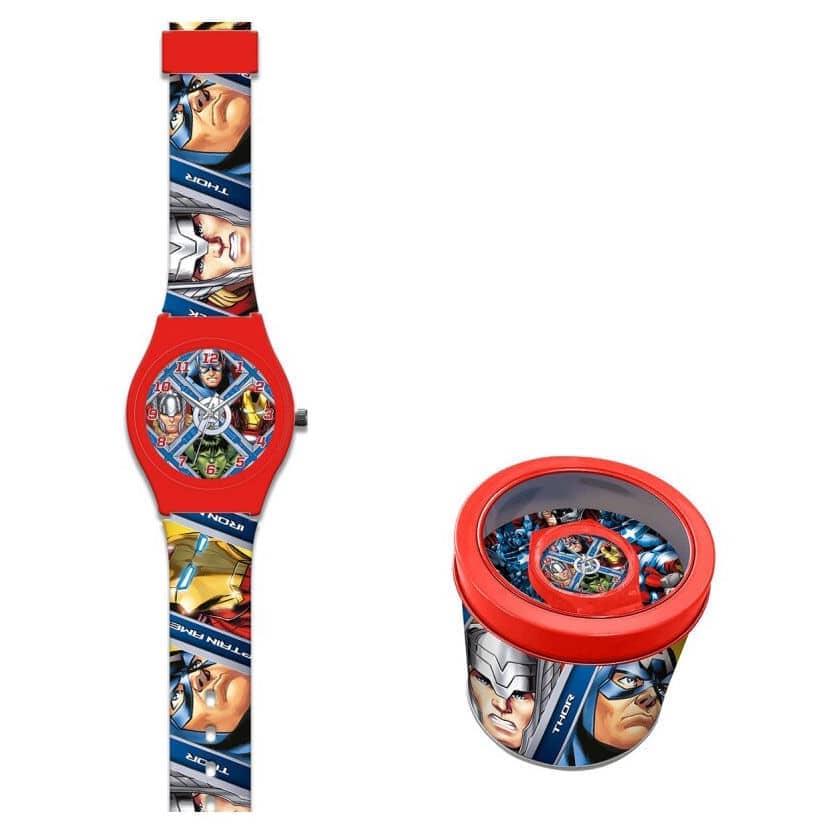 Imagen de Reloj analogico Los Vengadores Avengers Marvel parte de nuestra colección en Espadas y más, sitio oficial.