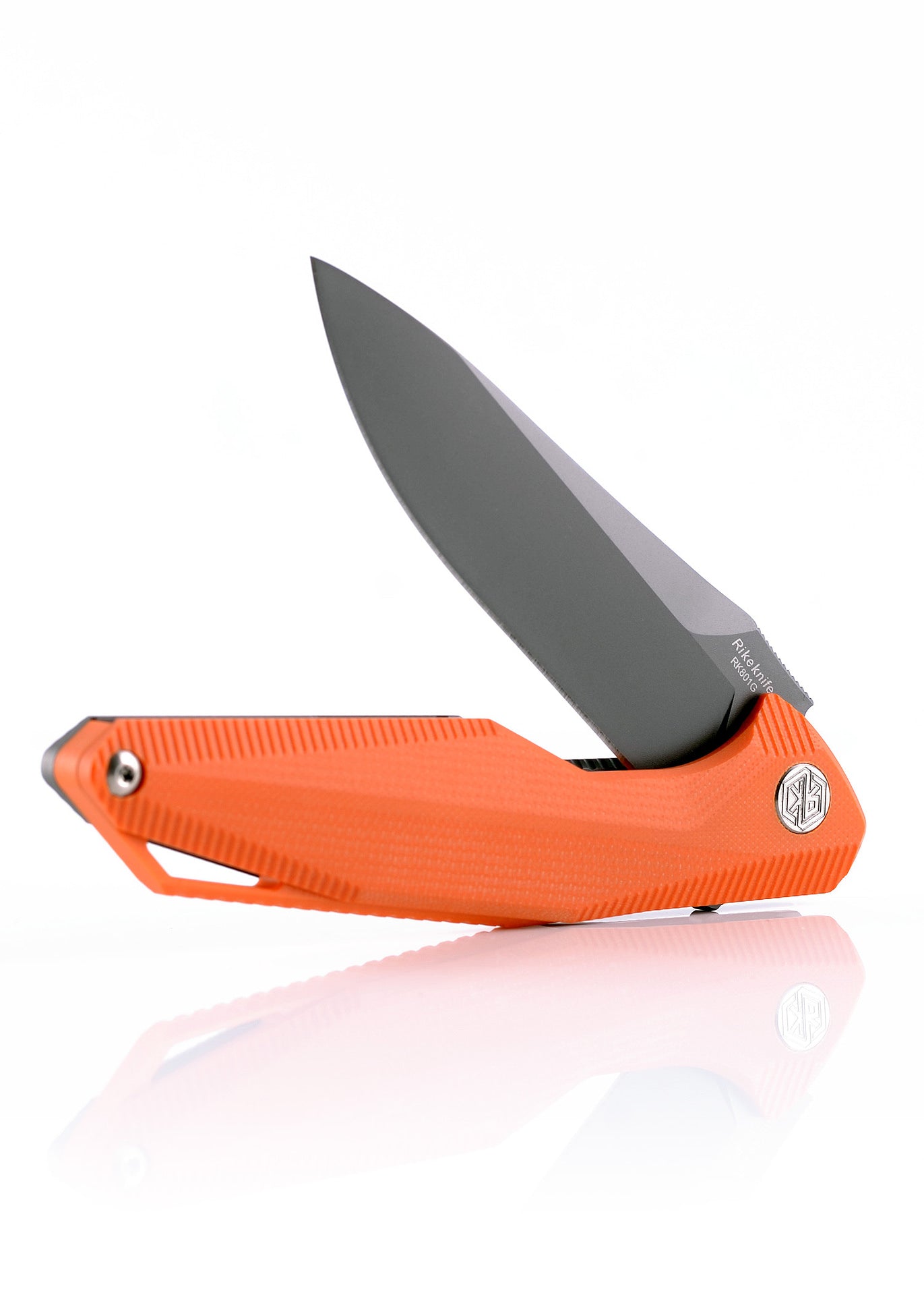 Navaja de bolsillo Rikeknife RK801G, naranja - Espadas y Más