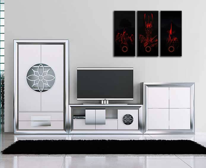 Imagen de Cuadro de Sauron el Señor de los Anillos parte de nuestra colección en Espadas y más, sitio oficial.