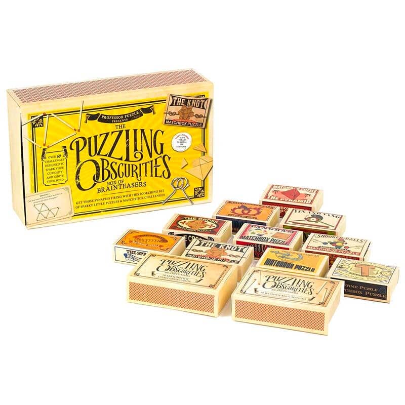 Imagen de Set rompecabezas Puzzling Obscurities parte de nuestra colección en Espadas y más, sitio oficial.