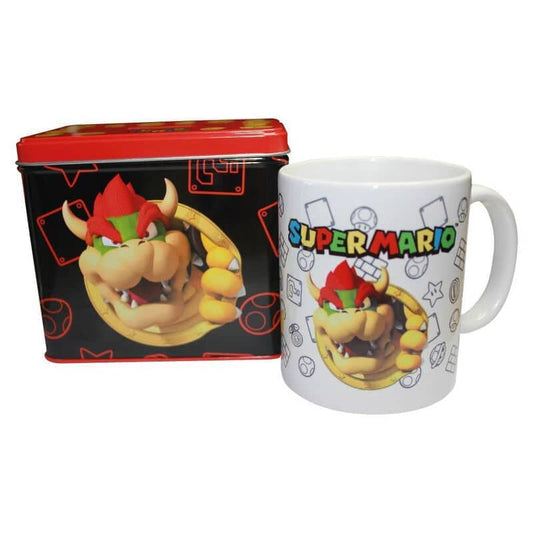 Set Taza + Hucha Bowser Super Mario Bros Nintendo - Espadas y Más