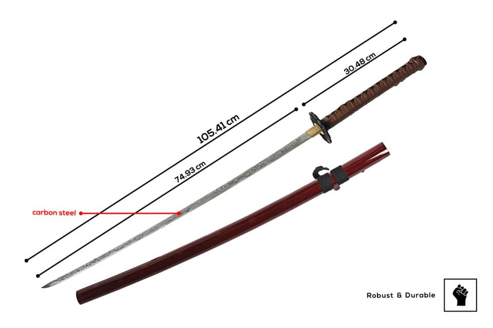 Imagen de SUCKER PUNCH KATANA, FORJADA A MANO 40124 parte de nuestra colección en Espadas y más, sitio oficial.