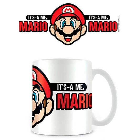 Taza Its A Me Mario Super Mario Nintendo - Espadas y Más