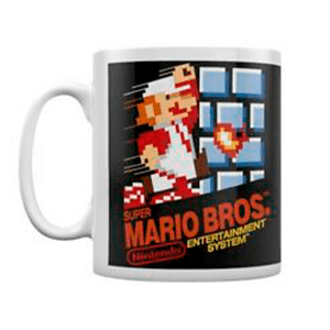 Taza Portada NES Super Mario Nintendo - Espadas y Más