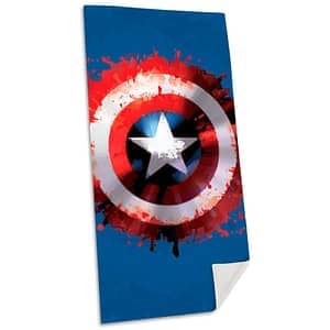 Toalla Capitan America Marvel algodon - Espadas y Más