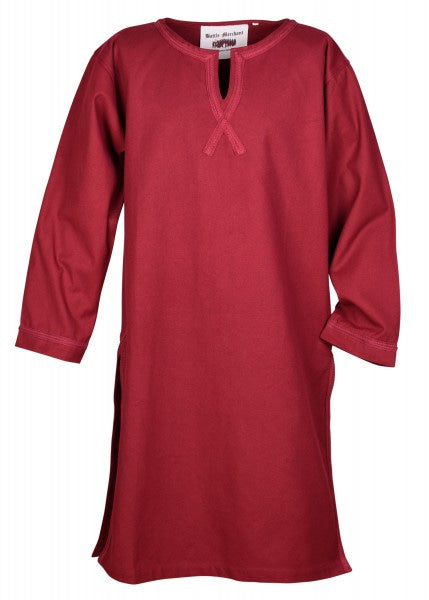 Imagen de Túnica medieval Albrecht con borde, manga larga, Azul o Burdeos 1280001040 parte de nuestra colección en Espadas y más, sitio oficial.