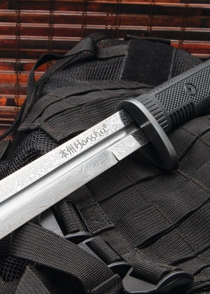 Espada de doble Filo Honshu Double Edge, damasco oscuro UC3245ND - Espadas y Más
