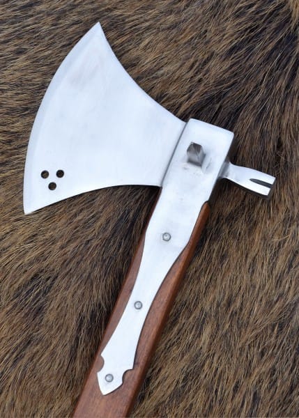 Hacha de batalla con martillo, siglo XVI ULFBERTH ULF-AX-06 - Espadas y Más