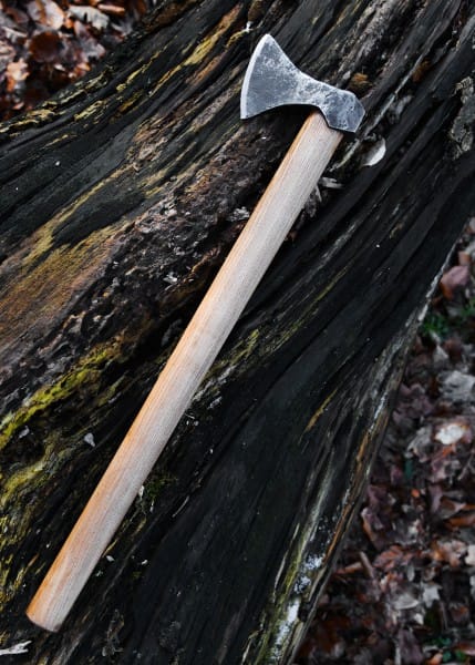 Hacha vikinga, acero forjado a mano, tipo G ULF-AX-20 - Espadas y Más