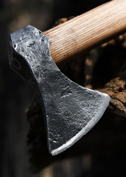 Hacha vikinga, acero forjado a mano, tipo G ULF-AX-20 - Espadas y Más