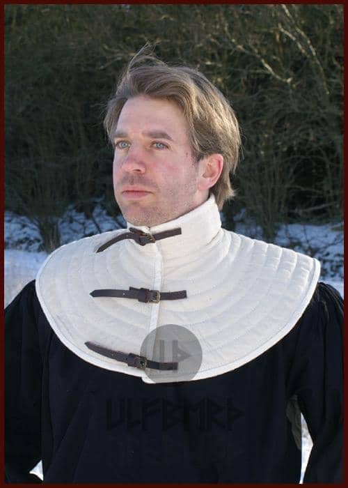 ULF-CL-02 Cuello acolchado color natural - Espadas y Más