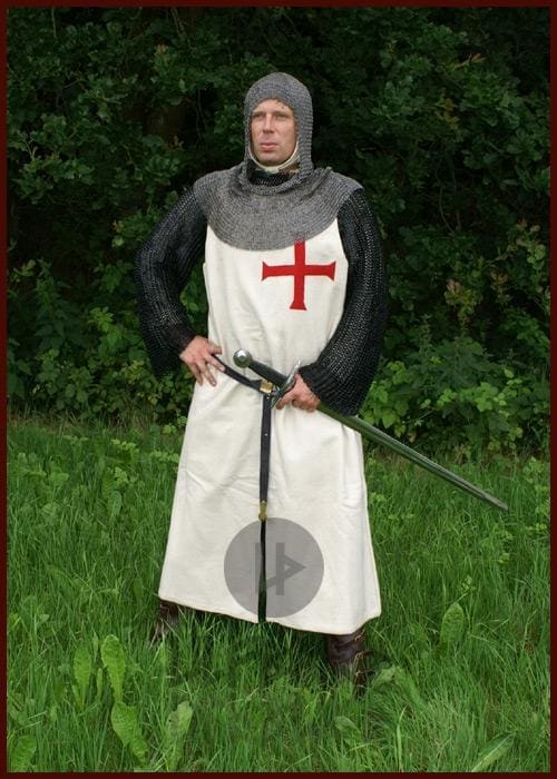 ULF-CL-12W Tabardo de los templarios - Espadas y Más