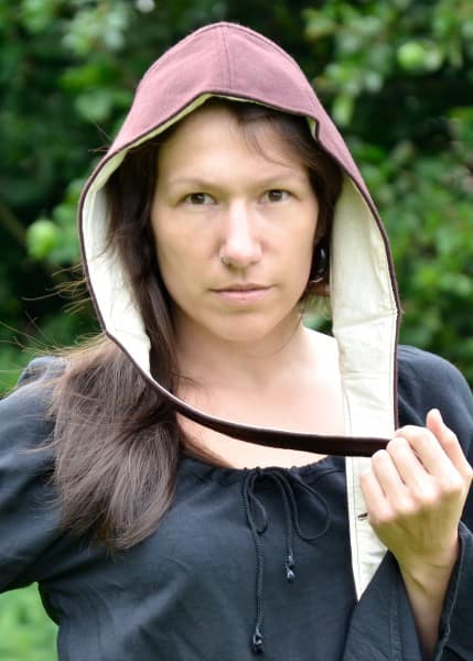 ULF-CL-24 Gorro o Cofia medieval de lana - Espadas y Más