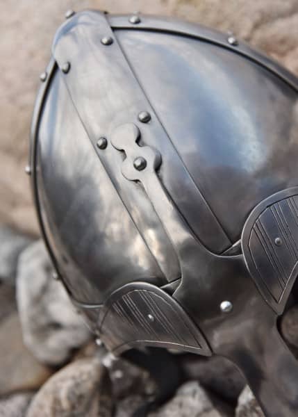 ULF-HM-07 Casco Vikingo Spanghelm adornado - Espadas y Más