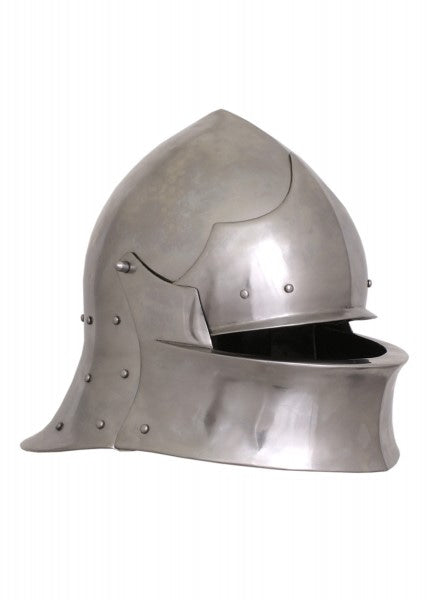 ULF-HM-21 Casco Ingles Schaller de Coventry, acero de 2 mm - Espadas y Más