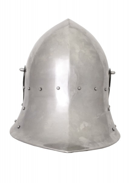 ULF-HM-21 Casco Ingles Schaller de Coventry, acero de 2 mm - Espadas y Más