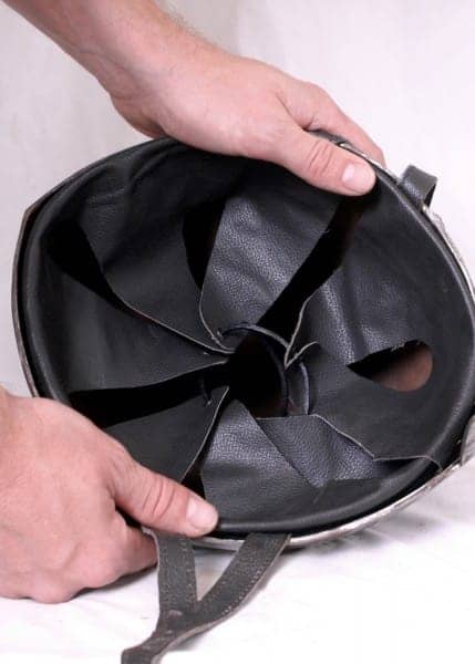 ULF-HM-27 Incrustaciones de cuero para casco - Espadas y Más