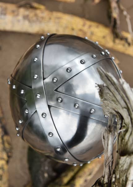 ULF-HM-33 Casco medieval Spanghelm con máscara - Espadas y Más
