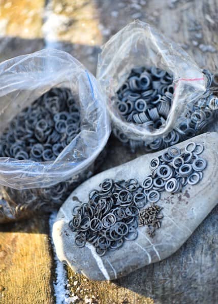 ULF-RM-LR Bolsa de 1 kg de anillas y remaches - Espadas y Más