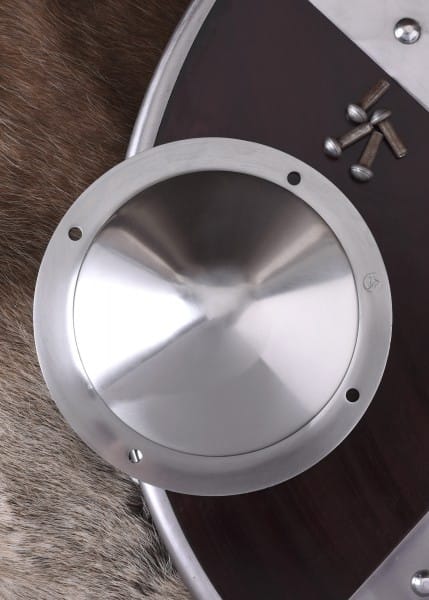 ULF-SD-07 Joroba de escudo medieval temprano con remaches - Espadas y Más