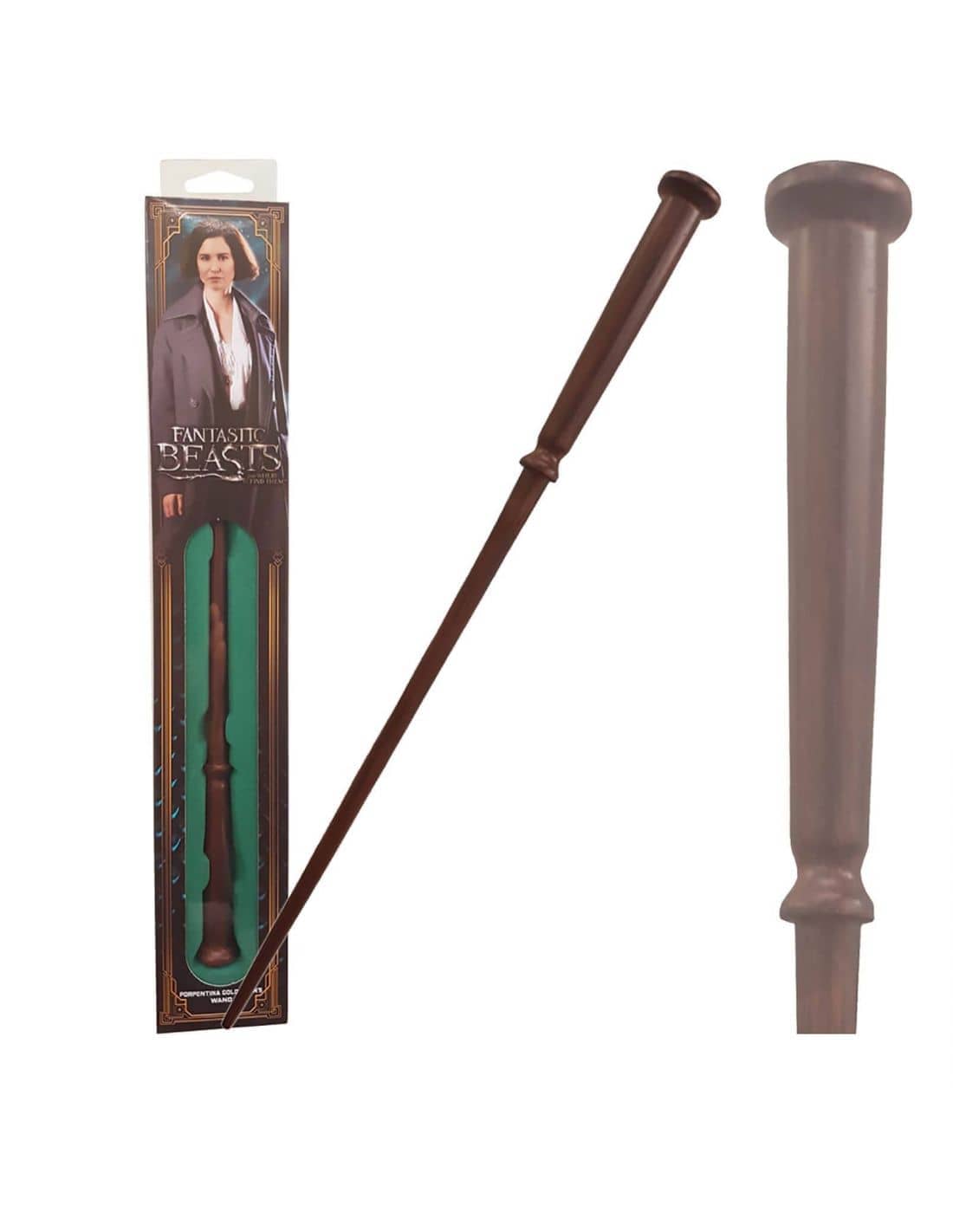 Varita mágica blister de Porpentina Goldstein - Animales Fantásticos NN8588 - Espadas y Más